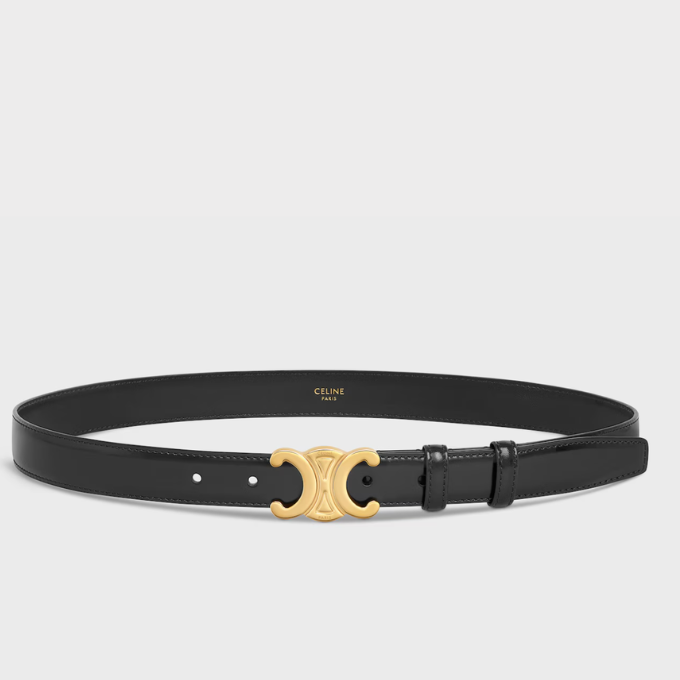 Triomphe Belt 25MM IN Taurillon Leather