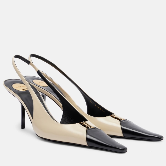 Saint Laurent Babylone Breteuil Slingback