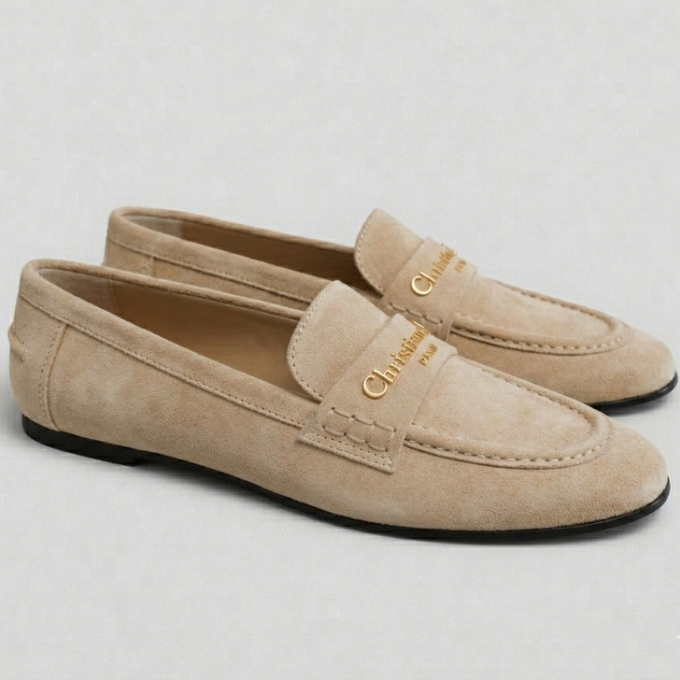 Dior Boy Loafers - Sand