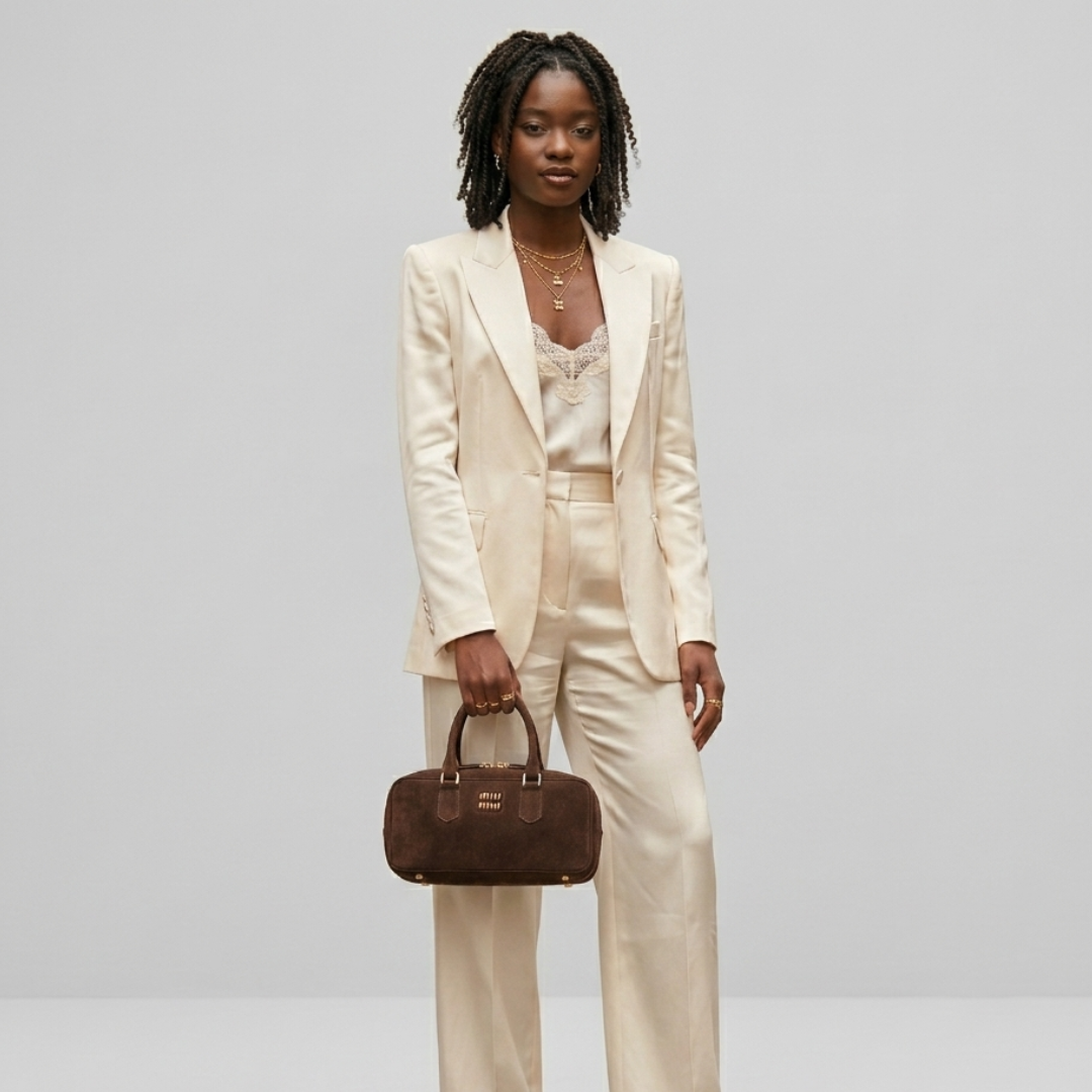 MIU MIU Arcadie Bag - Dark Brown