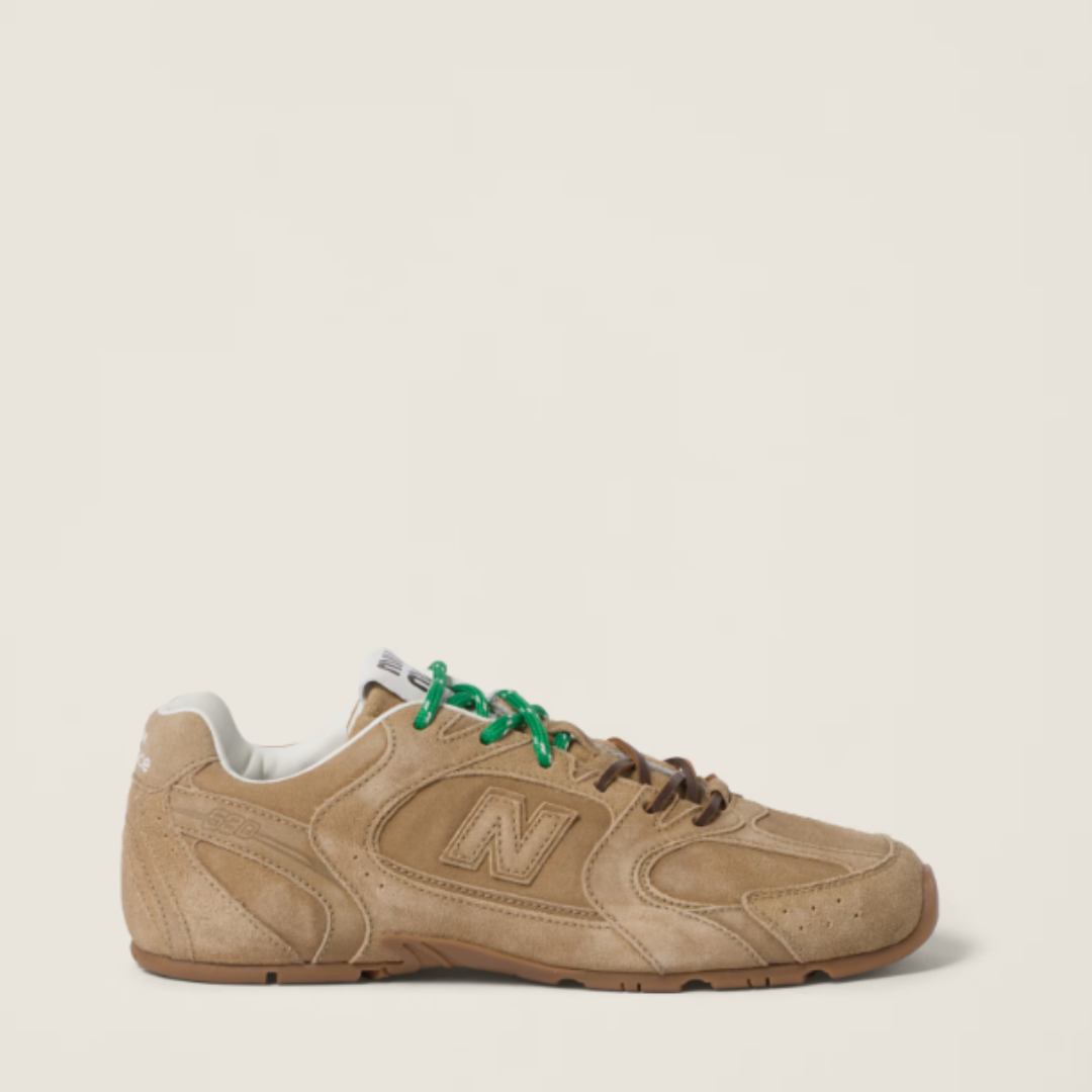 MIU MIU x New Balance Sneakers Ecru