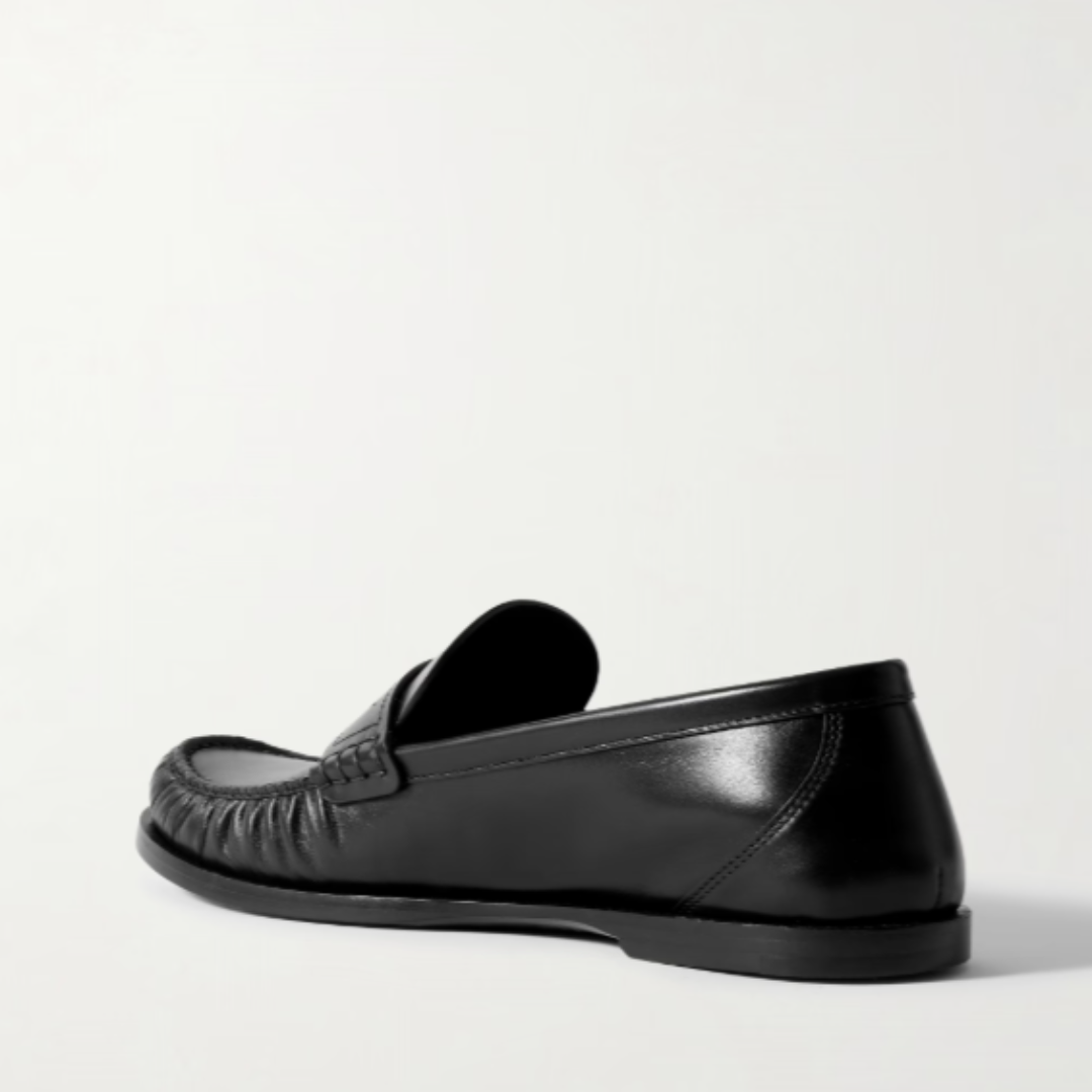 Saint Laurent Penny Loafers Black