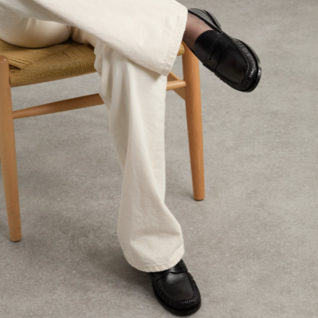 Saint Laurent Penny Loafers Black