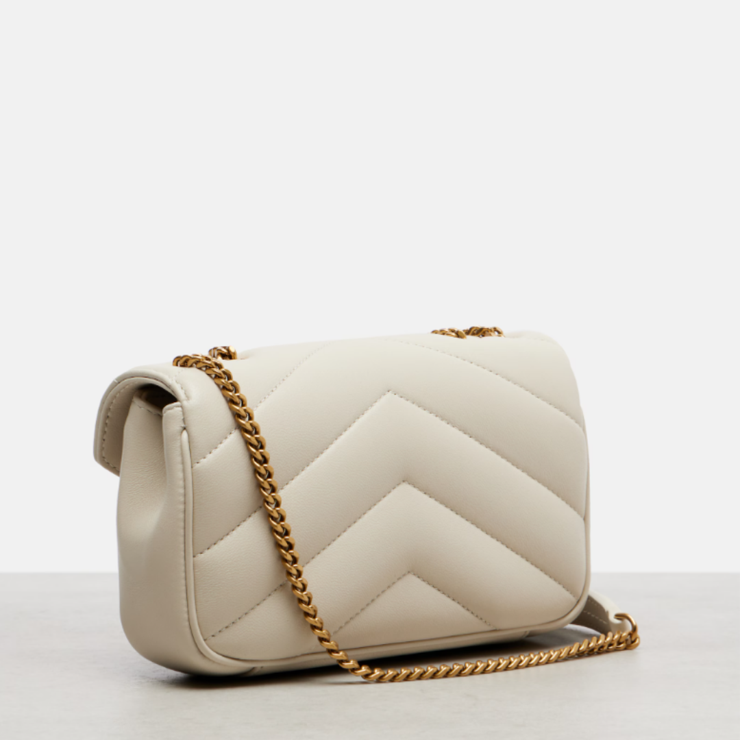  SAINT LAURENT Loulou Mini leather shoulder bag