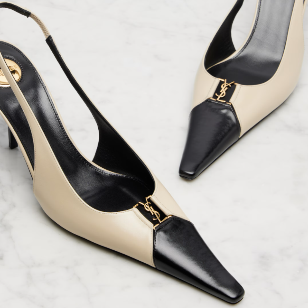 Saint Laurent Babylone Breteuil Slingback