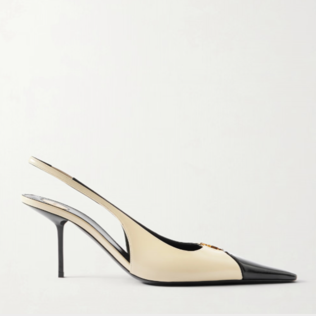 Saint Laurent Babylone Breteuil Slingback