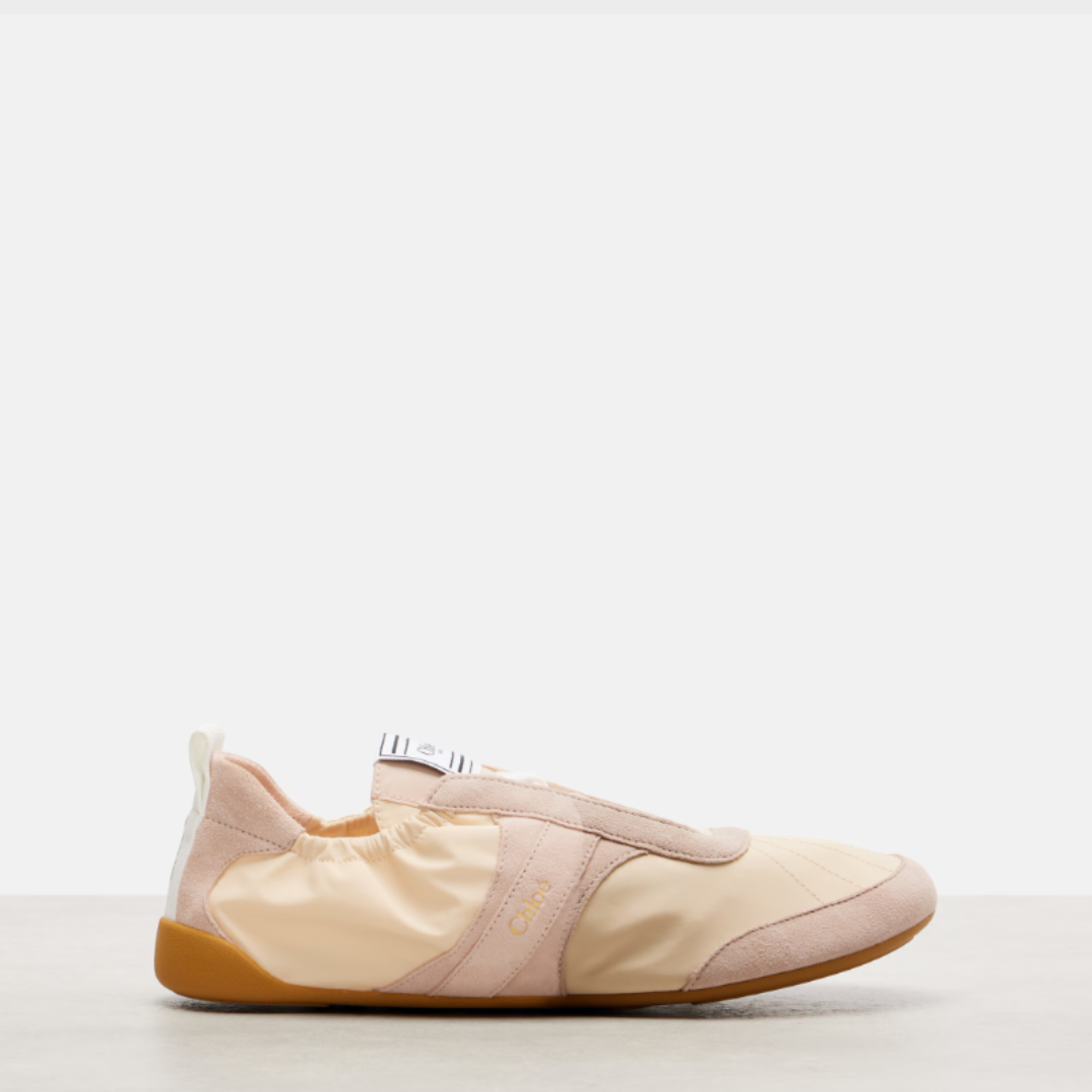 Chloé Kick Sneakers Blushy Beige