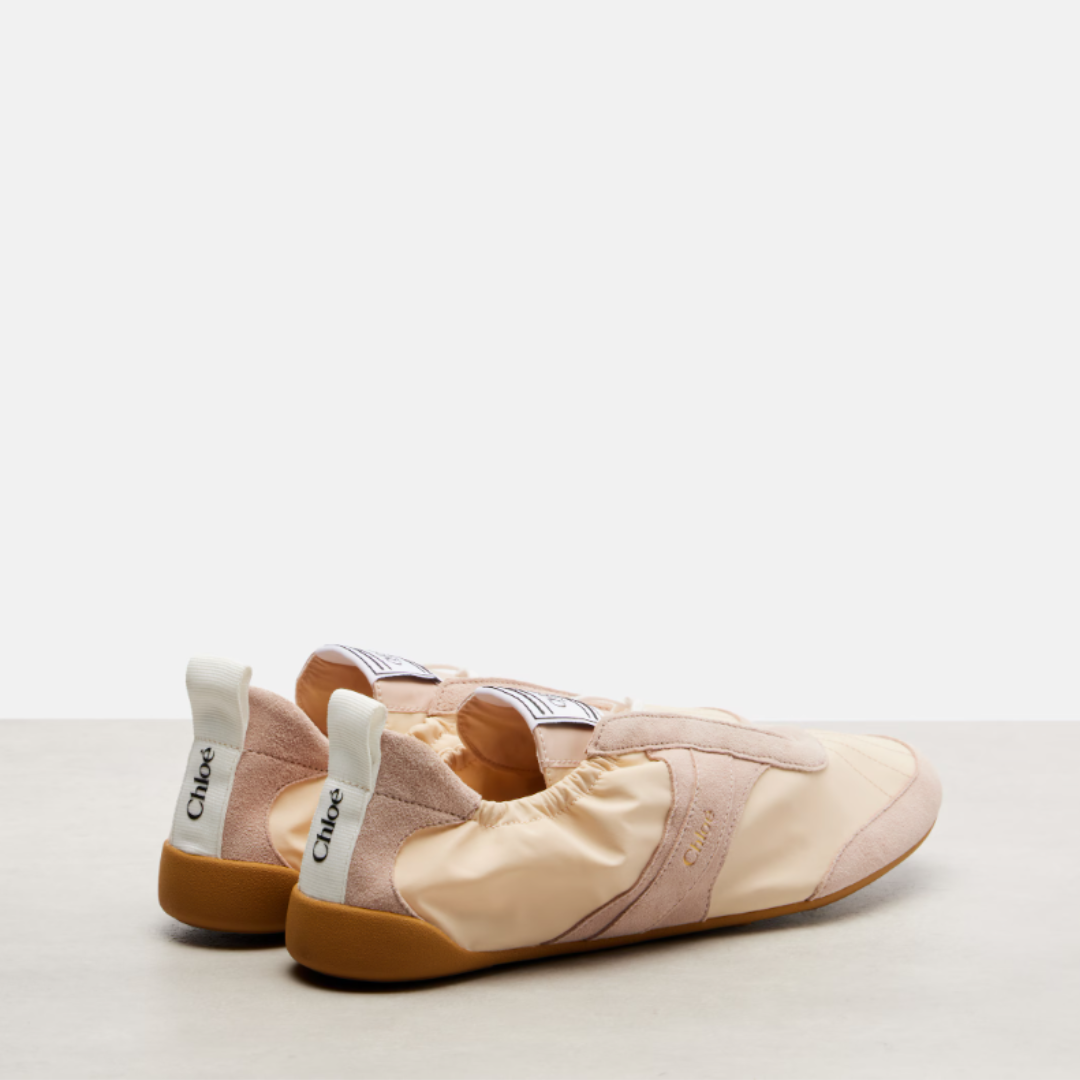 Chloé Kick Sneakers Blushy Beige