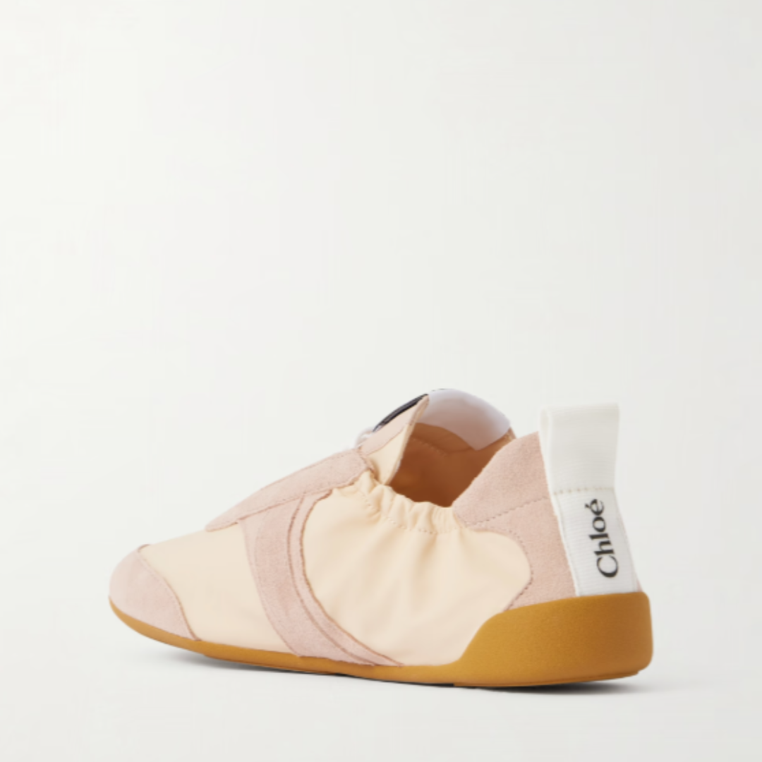 Chloé Kick Sneakers Blushy Beige