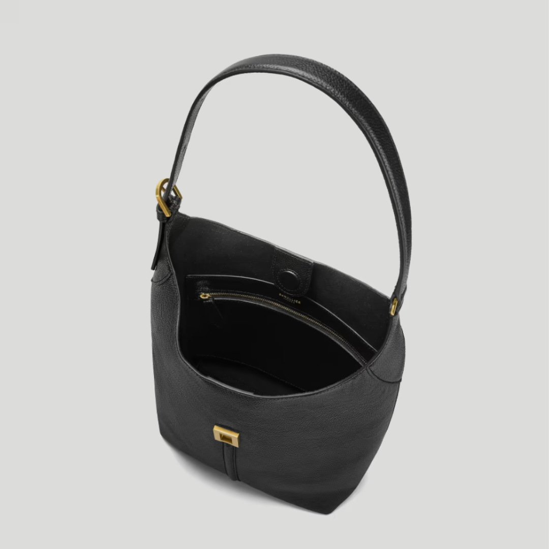 DEMELLIER Sienna Bucket - Black