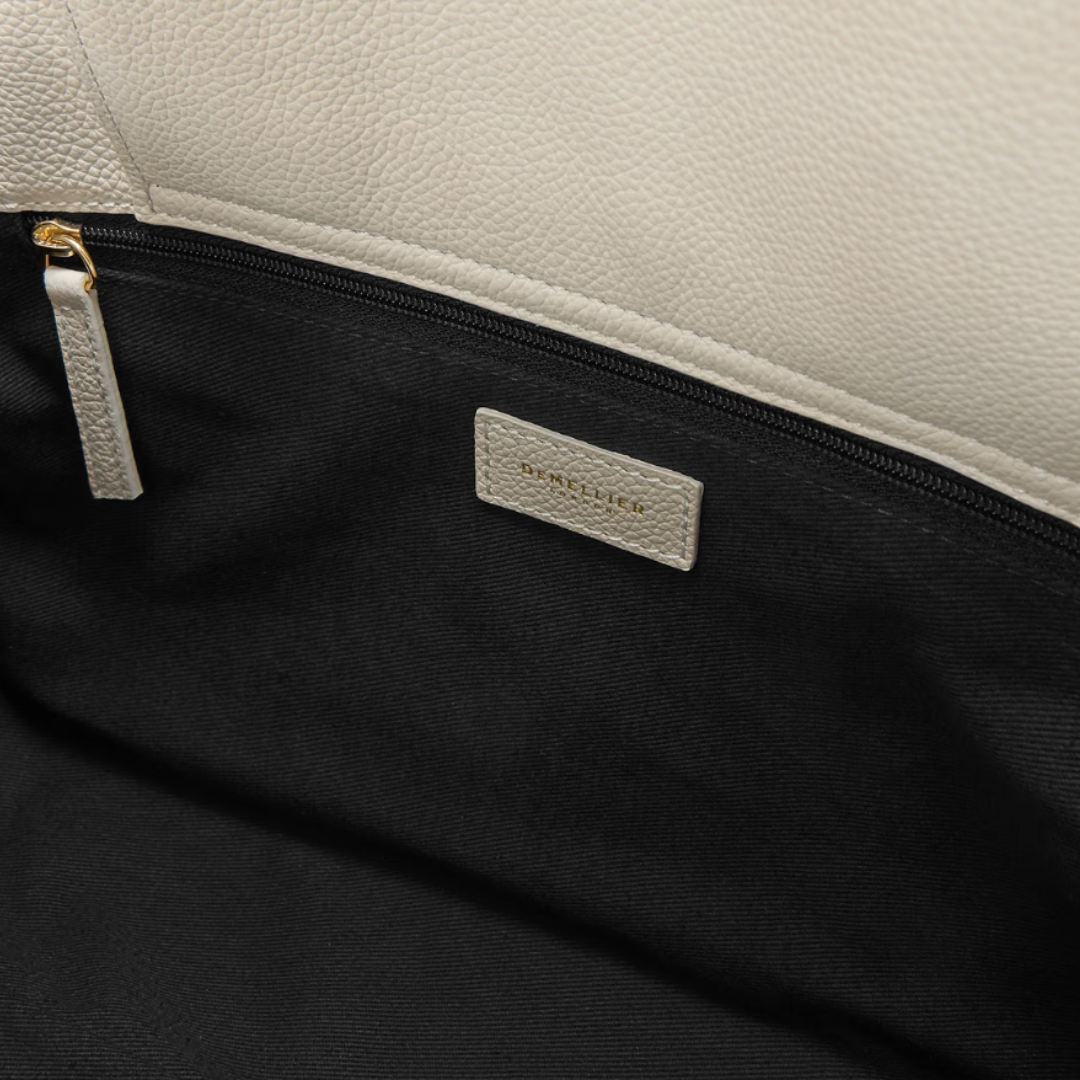 DEMELLIER Hudson Small Bag - Chalk