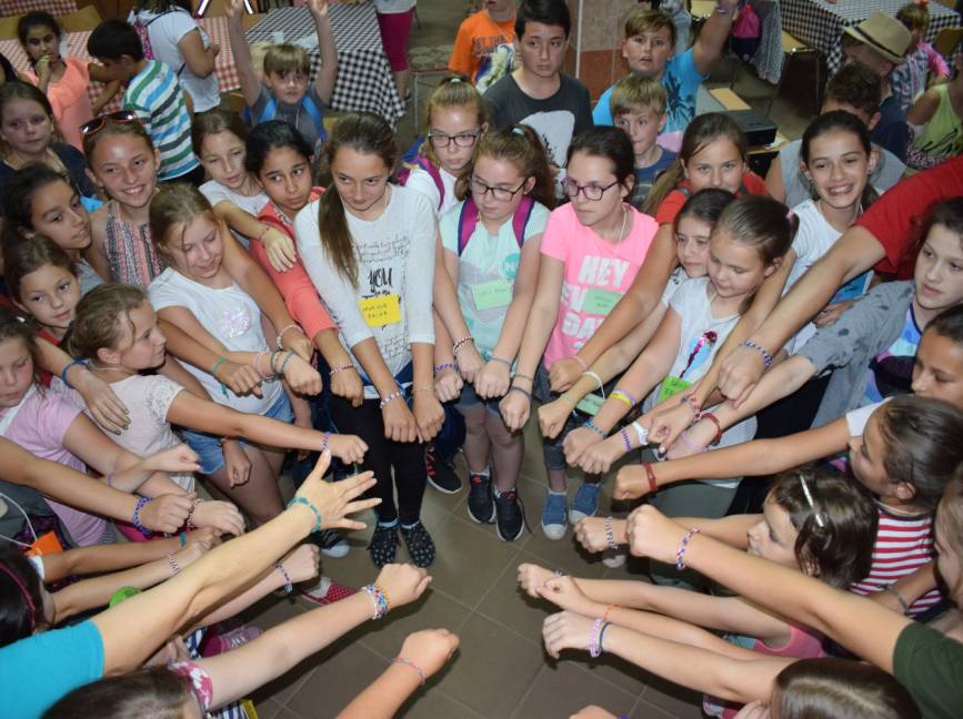 Táboroztak a gyerekek