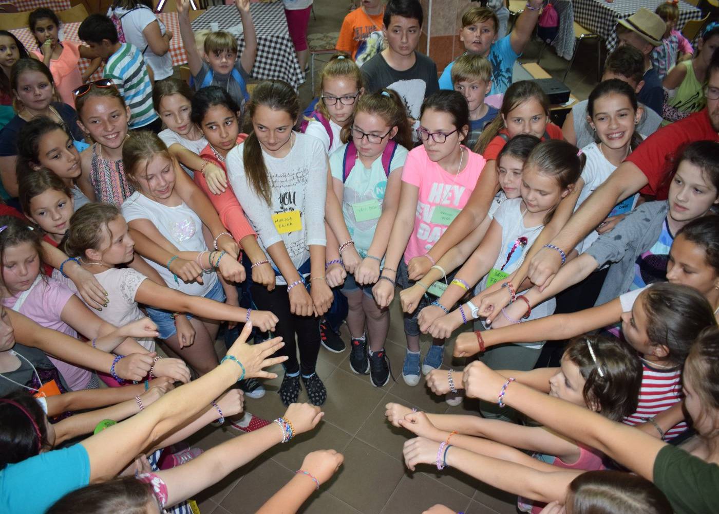 Táboroztak a gyerekek